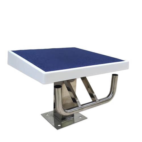 Glowdora Plongeoir De Piscine, Antidérapant, Incliné À 15°, 