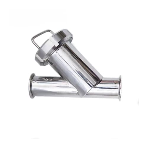CLEUFWKO Filtre à Tuyau en Acier Inoxydable 304 de 2 po Filt