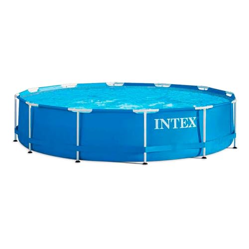 Intex kit piscinette Metal Frame Ronde Tubulaire (ø) 3,66 x 