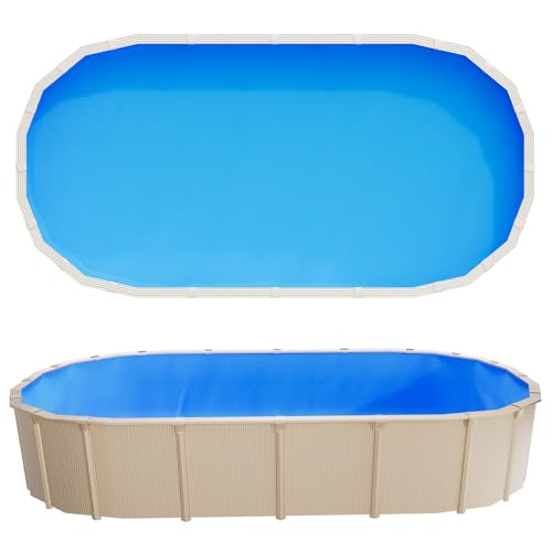 VEVOR Liner Piscine Hors-Sol Ovale 375x732 cm Hauteur Paroi 