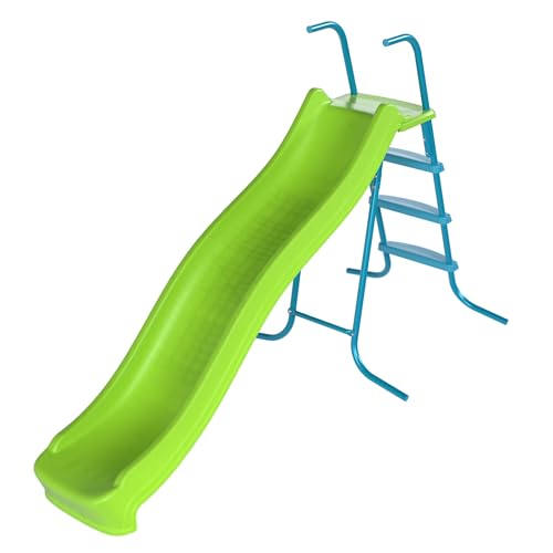 Toboggan ondulé vert 220 cm