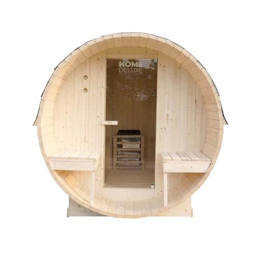 Home Deluxe - Sauna extérieur en tonneau Lahti Deluxe L - Di