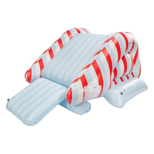 Flamingueo Toboggan Aquatique pour Enfants avec Système dArr