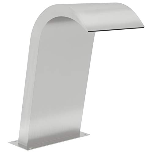 Fontaine Cascade Jardin Acier Inox