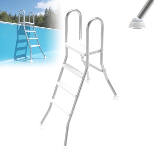 LZQ Échelle de piscine en acier inoxydable avec 3 marches - 