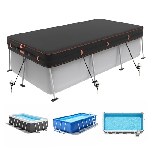 Neuradical Bâche Piscine Rectangulaire 7.32x3.66 m, Imperméa