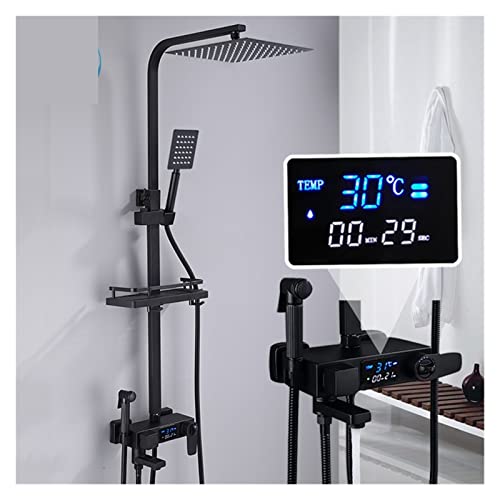 Colonne douche numérique effet pluie