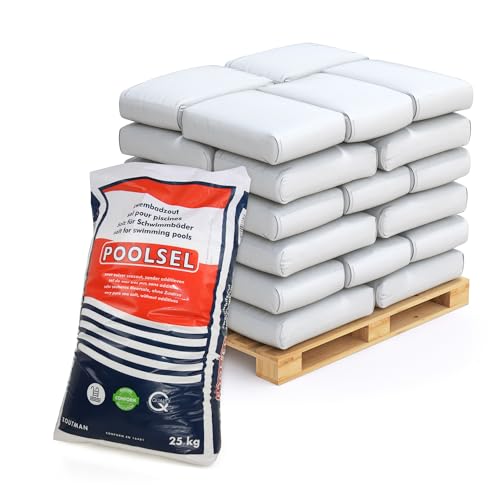 POOLSEL® Sel Marin pour Piscine 12 x 25 kg - Sel de Haute Pu