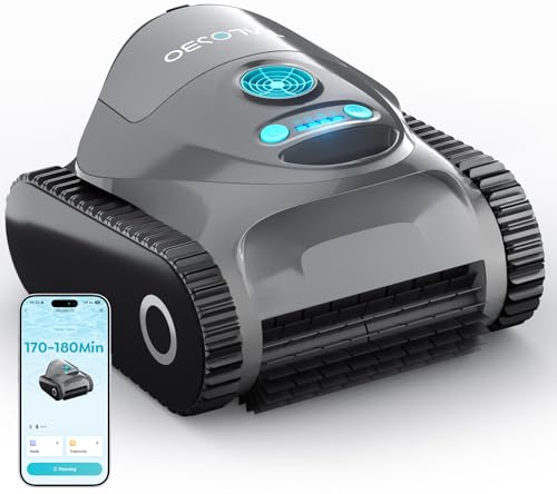 TALOSBO C1 Robot de Piscine sans Fil, Robot Piscine Fond et 