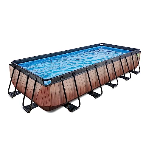 EXIT Toys Piscine Hors Sol Tubulaire Rectangulaire 540 x 250