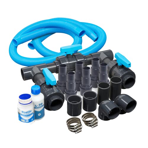 LionFlex Kit de dérivation de piscine universel Deluxe 50 mm