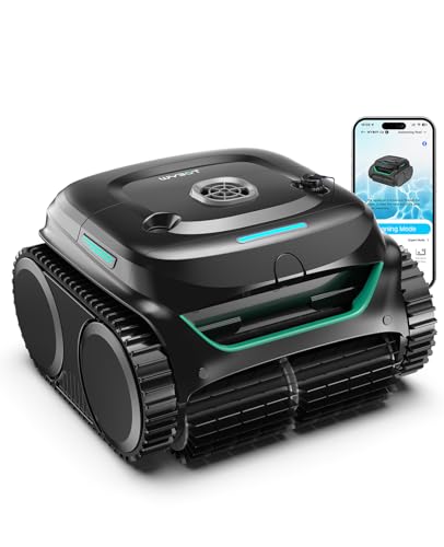 WYBOT C2 Robot Piscine sans Fil, Double Filtration, 3 Moteur