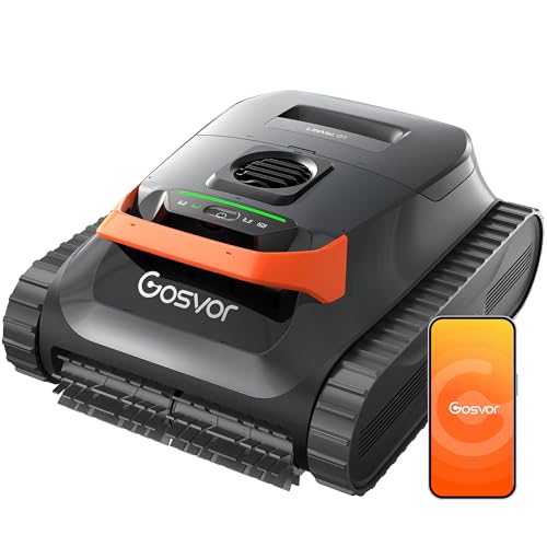 Gosvor LiteVac G1 Robot Piscine Fond et Parois, 6,9 kg Ultra