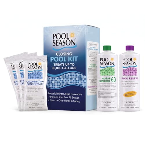 Pool Season Kit de fermeture de piscine pour piscines hors s