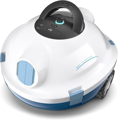 MEDOXA Robot Nettoyeur de Piscine sans Fil, aspirateur de Pi