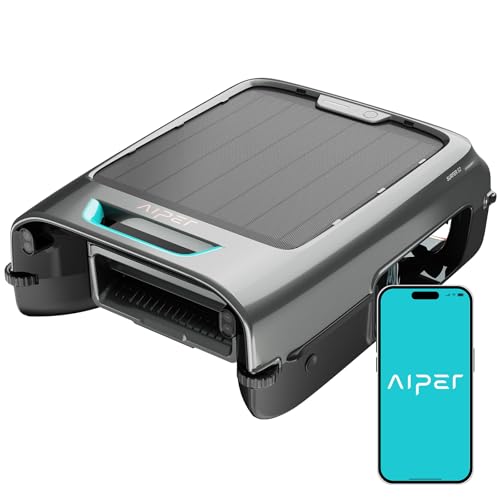 AIPER EcoSurfer S2 Robot Skimmer de Piscine Solaire, Robot P