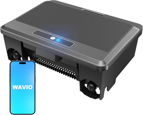 WAVIO (2026 Upgrade) F1T Robot Skimmer Solaire de Piscine, C
