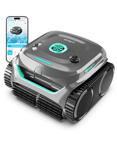 WYBOT C2 Robot Piscine sans Fil, Double Filtration, 3 Moteur