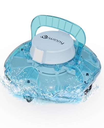 WINNY POOL CLEANER Winny 200 - Robot Piscine sans Fil, Doubl