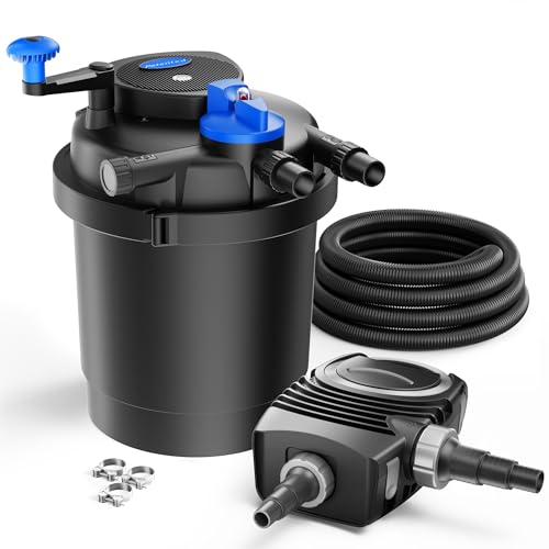 SunSun Kit complet: CPF-2500 Filtre de bassin à pression jus