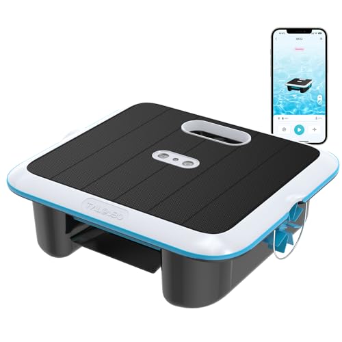 (Upgrade 2026) Pleco SK02 Robot Nettoyeur Skimmer Solaire de