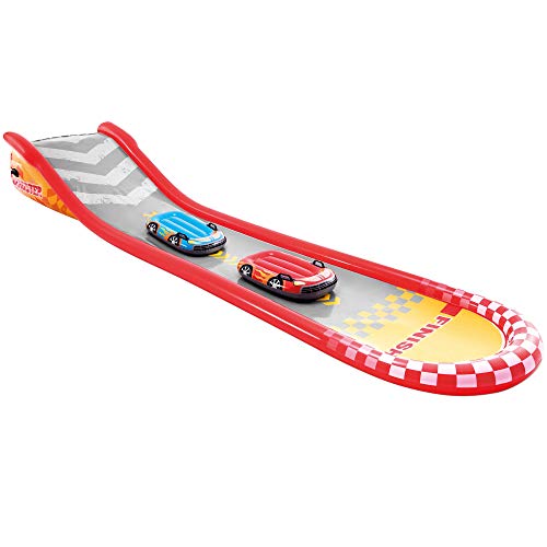 Toboggan Gonflable Formule 1 Rouge