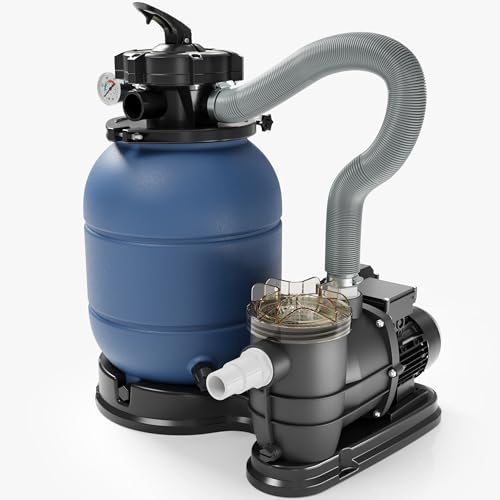 Wiltec Filtre à sable et particules - 260 W - capacité 21,5