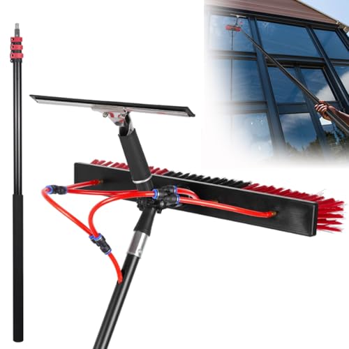 Kit de nettoyage télescopique pour panneau solaire, mât de 3