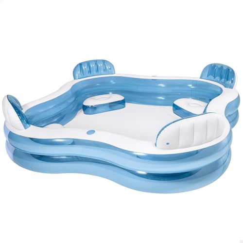 INTEX - Piscine familiale avec sièges 229x229x66 cm