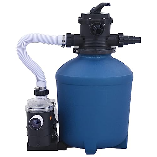 Teenpull Filtre à sable avec minuterie 530 W, débit 10980 l/