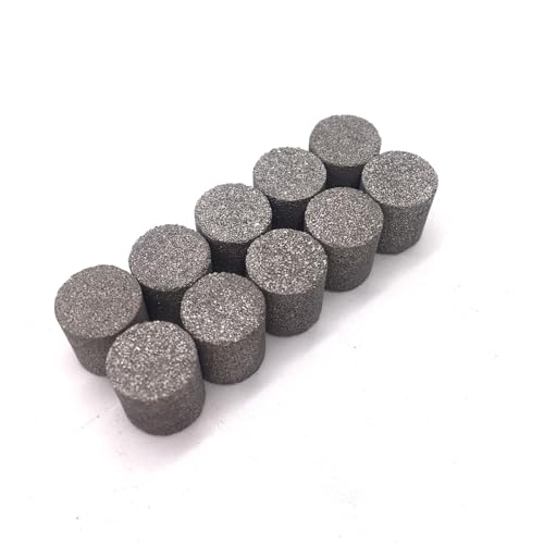 Bloc filtrant fritté en e, colonne métallique poreuse de 10m