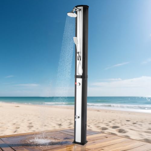 Douche Solaire Extérieure 60L Noir