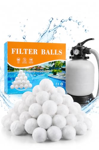 Makeforu Boule filtrante de piscine de 1,4 kg, pour filtre à