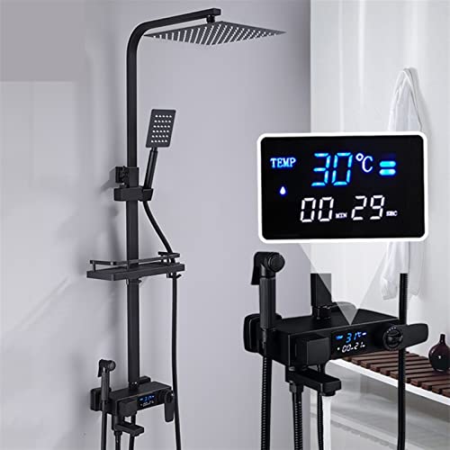 Ensemble de robinet de douche en laiton pour salle de bain -