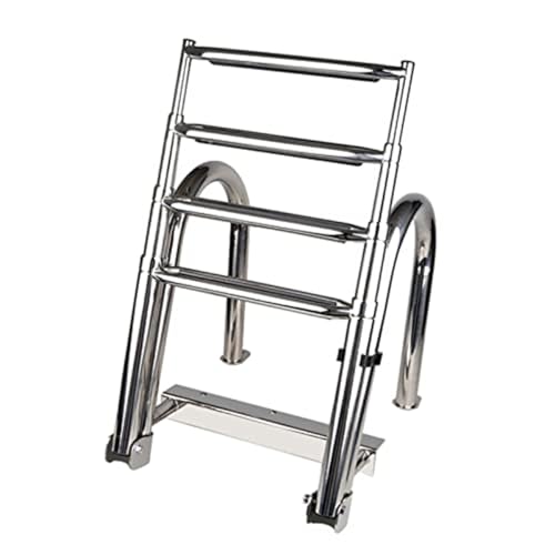 Échelle INOX de Bateau, Echelle De Piscine Pliable Acier Ino