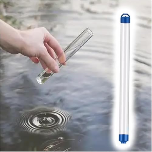 Kit de collecte déchantillons deau en PVC avec valve réglabl