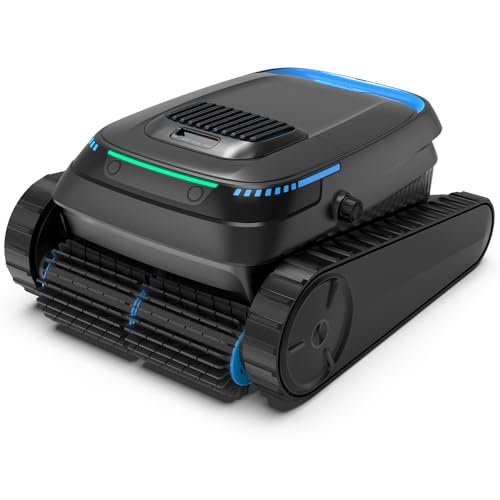 BOTLUXE (2026 Upgrade) Robot de piscine Sol et Mur, Ligne de