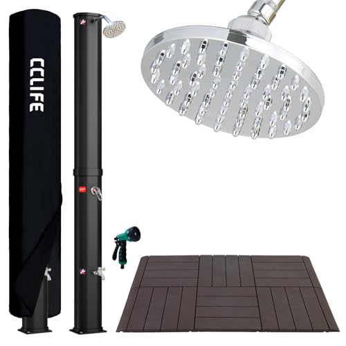 CCLIFE Douche Solaire, Douche de Jardin Solaire 60 litres, a