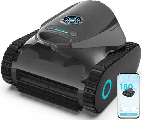 BRINBO (2026 Nouv) C1 Robot Piscine Fond et Parois, Filtrant