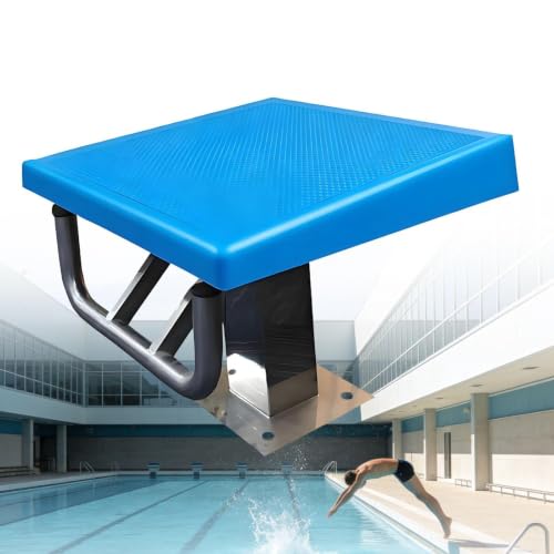 Plongeoir de Piscine,Plateforme de Saut en Acier Inoxydable 
