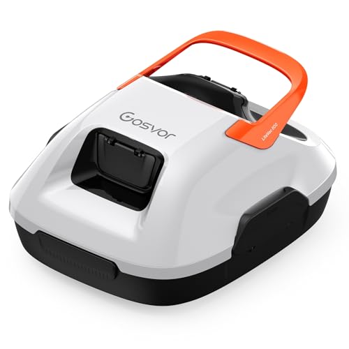 Gosvor Robot Piscine sans Fil, Aspirateur Automatique Piscin
