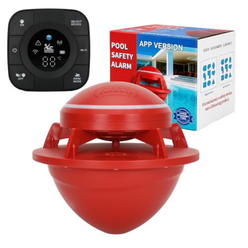 Alarme intelligente de piscine avec alertes dapplication pou