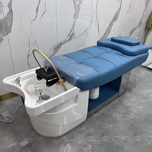 Table massage spa luxe bleu saphir