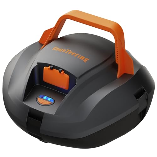 (2026 New) CoasTeering Planet Robot Piscine sans Fil, 120 Mi