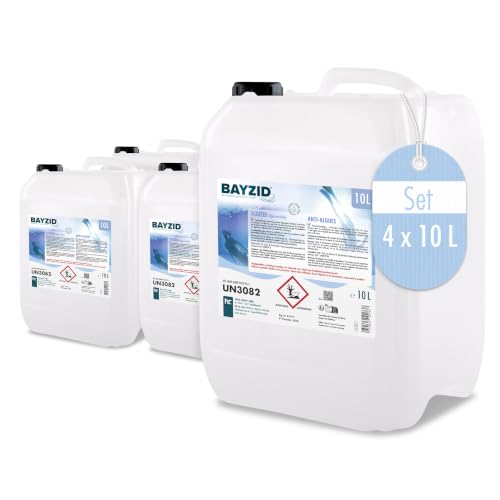 Höfer Chemie 4 x 10 L (40 Litres) Algicide Anti Algue pour P
