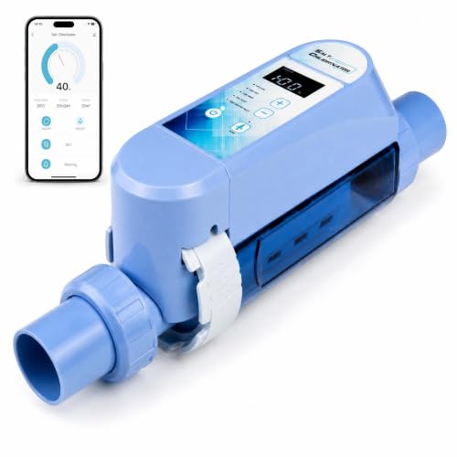 SOARS Électrolyseur Piscine au Sel 4G/H, Chlorinateur Piscin