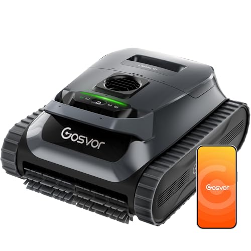 (2026 Nouveau) Gosvor LiteVac G1 Robot Piscine Fond et Paroi