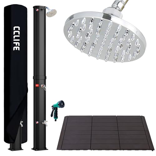 CCLIFE Douche Solaire, Douche de Jardin Solaire 40 litres, a