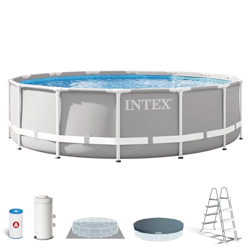Intex kit Piscine Prism Frame Ronde Tubulaire (ø) 4,27 x (l)