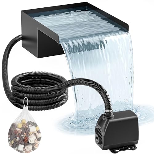 Kit Cascade Bassin Inox 20 cm